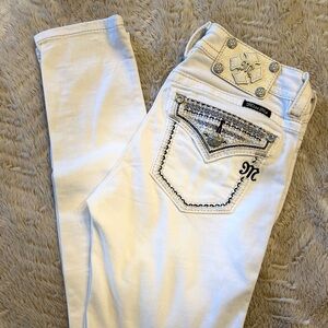 Miss Me white jeans